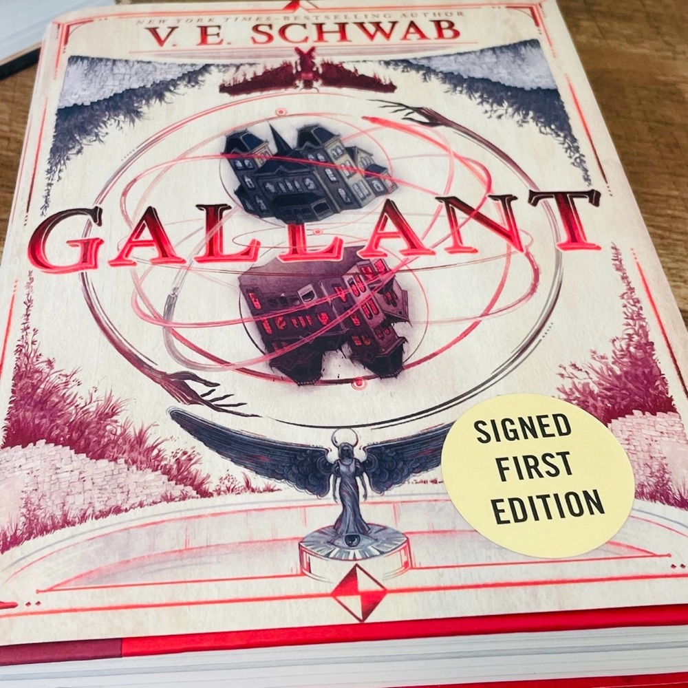 Exclusive Signed First Edition Gallant by V. E. Schwab